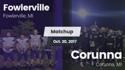 Matchup: Fowlerville vs. Corunna  2017