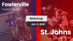Matchup: Fowlerville vs. St. Johns  2019