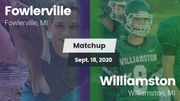 Matchup: Fowlerville vs. Williamston  2020