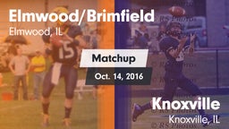Matchup: Elmwood/Brimfield vs. Knoxville  2016
