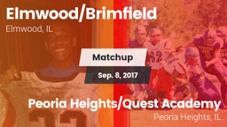 Matchup: Elmwood/Brimfield vs. Peoria Heights/Quest Academy 2017