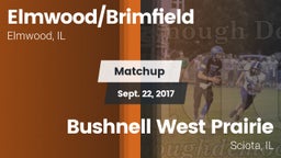 Matchup: Elmwood/Brimfield vs. Bushnell West Prairie 2017