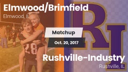 Matchup: Elmwood/Brimfield vs. Rushville-Industry  2017