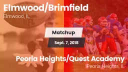 Matchup: Elmwood/Brimfield vs. Peoria Heights/Quest Academy 2018