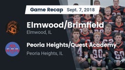 Recap: Elmwood/Brimfield  vs. Peoria Heights/Quest Academy 2018