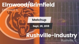 Matchup: Elmwood/Brimfield vs. Rushville-Industry  2018