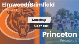 Matchup: Elmwood/Brimfield vs. Princeton  2018