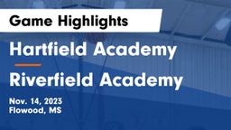Hartfield Academy  vs Riverfield Academy  Game Highlights - Nov. 14, 2023