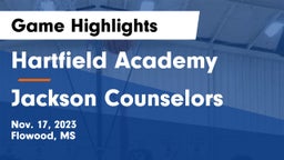 Hartfield Academy  vs Jackson Counselors Game Highlights - Nov. 17, 2023