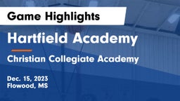 Hartfield Academy  vs Christian Collegiate Academy  Game Highlights - Dec. 15, 2023