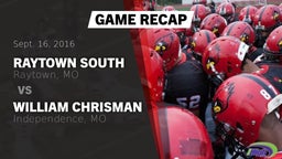 Recap: Raytown South  vs. William Chrisman  2016