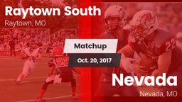 Matchup: Raytown South vs. Nevada  2017