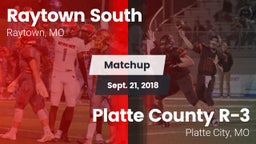 Matchup: Raytown South vs. Platte County R-3 2018