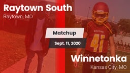 Matchup: Raytown South vs. Winnetonka  2020