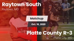 Matchup: Raytown South vs. Platte County R-3 2020