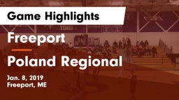 Freeport  vs Poland Regional  Game Highlights - Jan. 8, 2019