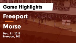 Freeport  vs Morse  Game Highlights - Dec. 21, 2018
