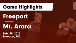 Freeport  vs Mt. Arara Game Highlights - Feb. 20, 2023