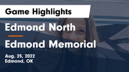 Edmond North  vs Edmond Memorial  Game Highlights - Aug. 25, 2022