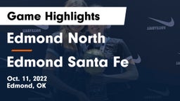 Edmond North  vs Edmond Santa Fe Game Highlights - Oct. 11, 2022