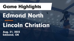 Edmond North  vs Lincoln Christian  Game Highlights - Aug. 21, 2023