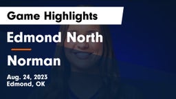 Edmond North  vs Norman  Game Highlights - Aug. 24, 2023
