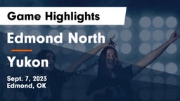 Edmond North  vs Yukon  Game Highlights - Sept. 7, 2023