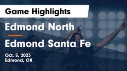 Edmond North  vs Edmond Santa Fe Game Highlights - Oct. 5, 2023