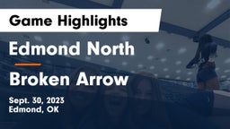 Edmond North  vs Broken Arrow  Game Highlights - Sept. 30, 2023