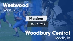 Matchup: Westwood vs. Woodbury Central  2016
