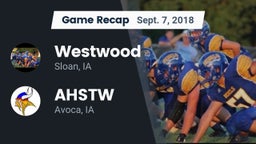 Recap: Westwood  vs. AHSTW  2018