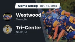 Recap: Westwood  vs. Tri-Center  2018