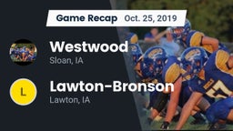 Recap: Westwood  vs. Lawton-Bronson  2019