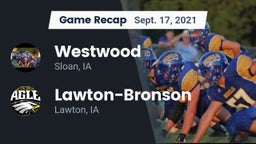 Recap: Westwood  vs. Lawton-Bronson  2021