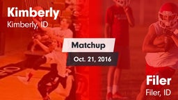 Matchup: Kimberly vs. Filer  2016