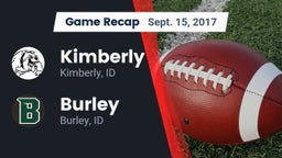 Recap: Kimberly  vs. Burley  2017