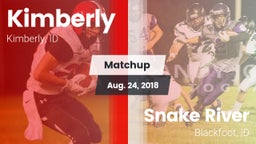 Matchup: Kimberly vs. Snake River  2018