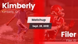 Matchup: Kimberly vs. Filer  2018