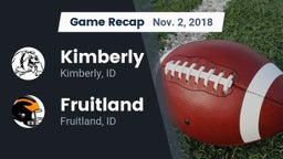 Recap: Kimberly  vs. Fruitland  2018