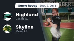 Recap: Highland  vs. Skyline  2018