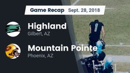 Recap: Highland  vs. Mountain Pointe  2018