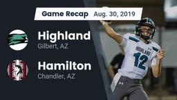 Recap: Highland  vs. Hamilton  2019