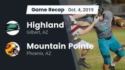 Recap: Highland  vs. Mountain Pointe  2019