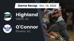 Recap: Highland  vs. O'Connor  2020