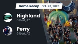 Recap: Highland  vs. Perry  2020
