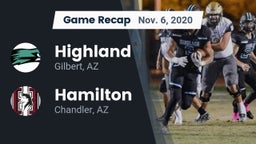 Recap: Highland  vs. Hamilton  2020