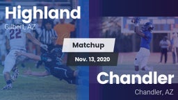 Matchup: Highland vs. Chandler  2020
