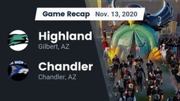Recap: Highland  vs. Chandler  2020