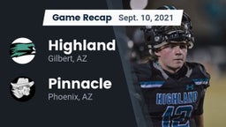 Recap: Highland  vs. Pinnacle  2021