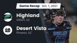 Recap: Highland  vs. Desert Vista  2021